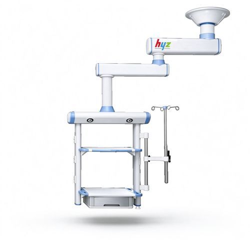 Brazo de distribución para endoscopia - 005 - HYZMED Medical - de techo / articulado / de brazo simple