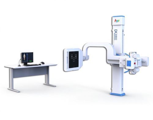 Sistema de radiografía digital - LX8500C - HYZMED Medical - para radiografía polivalente / con brazo portatubos pivotante