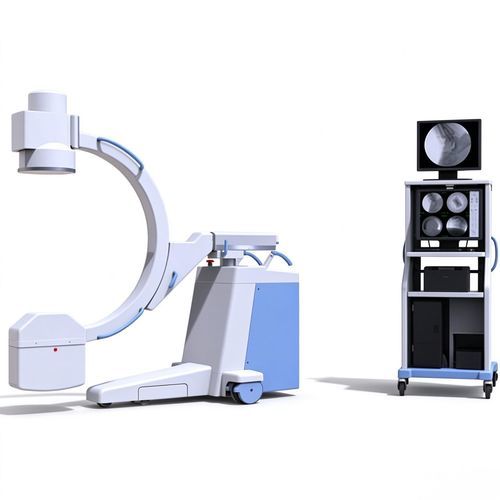 Arco quirúrgico móvil - LX112B - HYZMED Medical - con tubo intensificador de imagen / con columna de vídeo