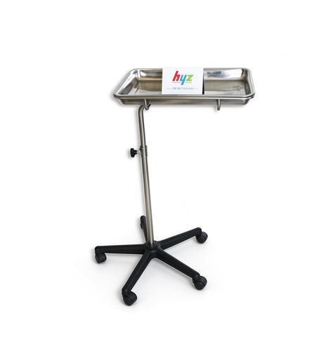 Mesa de instrumentos de acero inoxidable - 6145 - HYZMED Medical