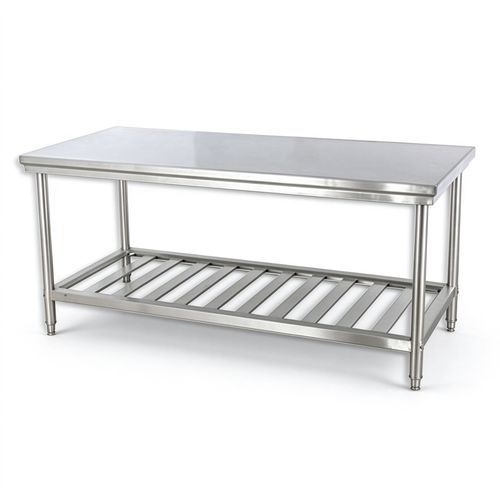 Mesa de trabajo - HYZ 6510  - HYZMED Medical - rectangular / de acero inoxidable