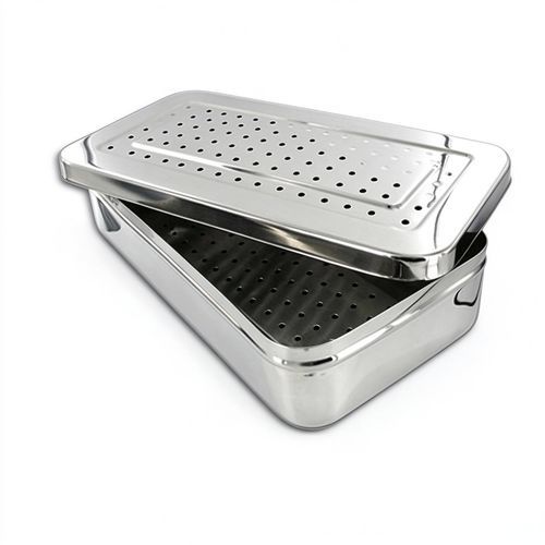 Caja médica - HYZ 1681 - HYZMED Medical - para almacenamiento / de acero inoxidable / perforada