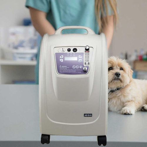 Generador de oxígeno médico - AE-5-N - Shenyang Aerti Tech - veterinario / con ruedas / PSA