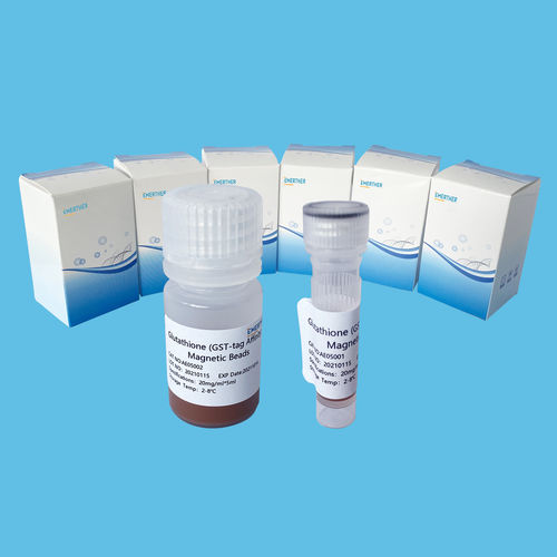 Reactivo de bolas magnéticas - EmerTher® - The EmerTher Company - para el análisis de proteínas / de purificación de proteínas / de glutación