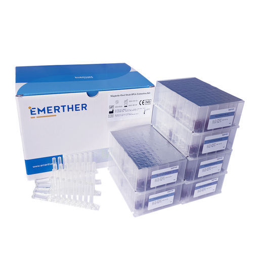 Kit de reactivos de bolas magnéticas - 96B - The EmerTher Company - para extracción de ADN / para muestras de saliva / para hisopos orales