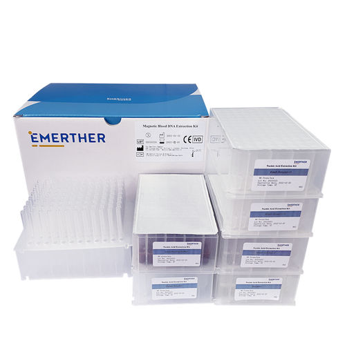 Kit de reactivos de suero - 96D - The EmerTher Company - de bolas magnéticas / plasma / para extracción de ADN