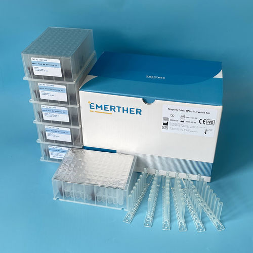 Kit de reactivos de bolas magnéticas - 96B - The EmerTher Company - para extracción de ARN / para virus / de coronavirus