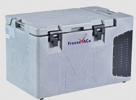 Congelador de laboratorio - ULTRA COOL BOX 25 - Virus Guard Disinfectant GmbH - para laboratorio clínico / de farmacia / de banco de sangre