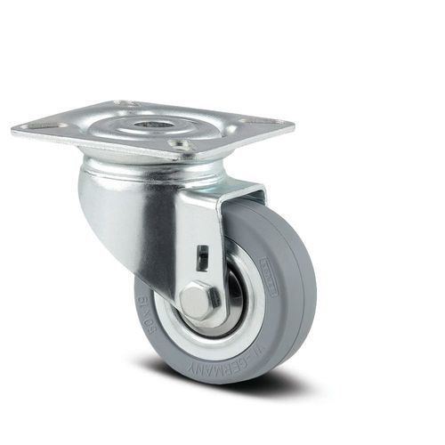 Rueda para carro médico - Agila - TENTE International GmbH - para cama de hospital / de caucho / giratoria