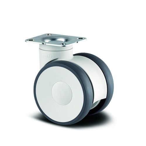 Rueda para carro médico - Linea - TENTE International GmbH - para cama de hospital / antiestática / de poliamida