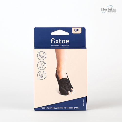 Órtesis para hallux valgus - Fixtoe QX - Laboratorios Herbitas