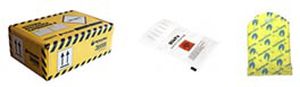 Contenedor para transporte - MBM1 - HISANTA S.L. / SAFETYWAY - para tubos de ensayo / de laboratorio / de orina