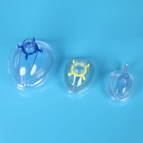 Máscara para anestesia para adulto - MM series - Haiyan Kangyuan Medical Instrument - pediátrica / neonatal / de PVC
