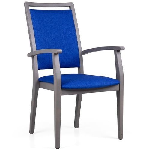 Silla con reposabrazos - FARO HIGH EMP CB - FENABEL - con respaldo alto / apilable