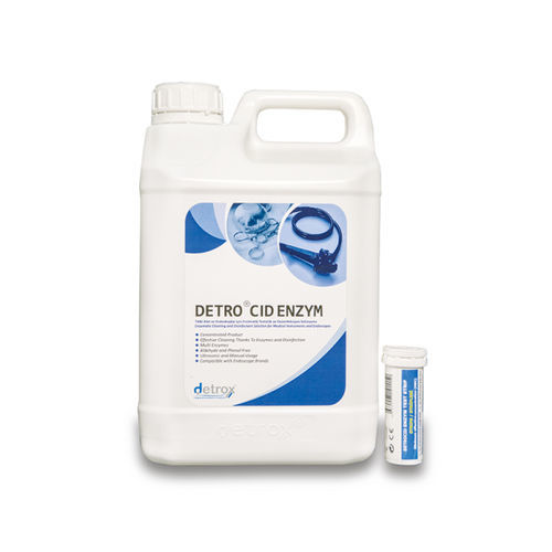 Desinfectante para endoscopios - Detro Cid - Detro Healthcare - para instrumental quirúrgico / líquido / 1000 mL