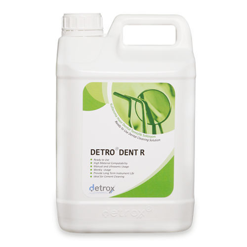 Detergente concentrado - Detro Dent R - Detro Healthcare - con ácido / líquido / 5000 mL
