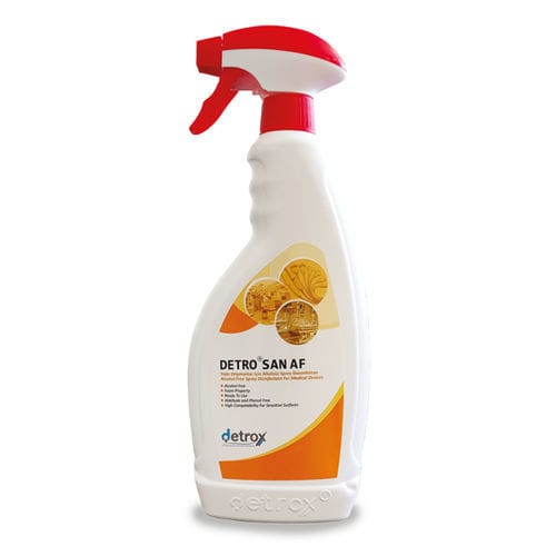 Desinfectante para cristales - Detro San AF - Detro Healthcare - para dispositivos médicos / espuma / 1000 mL