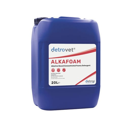 Desinfectante para suelos y superficies - Detrovet Alkafoam - Detro Healthcare - espuma / 1000 mL / 5000 mL