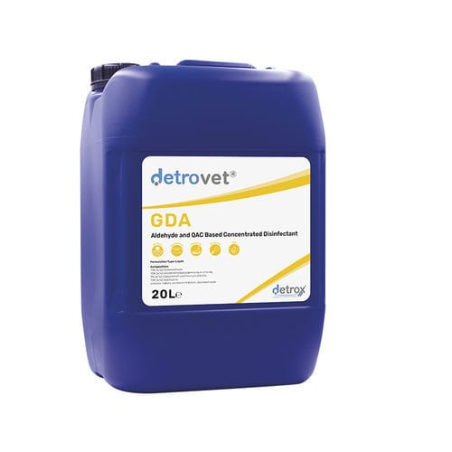 Desinfectante para suelos y superficies - Detrovet GDA - Detro Healthcare - líquido / 1000 mL / 5000 mL