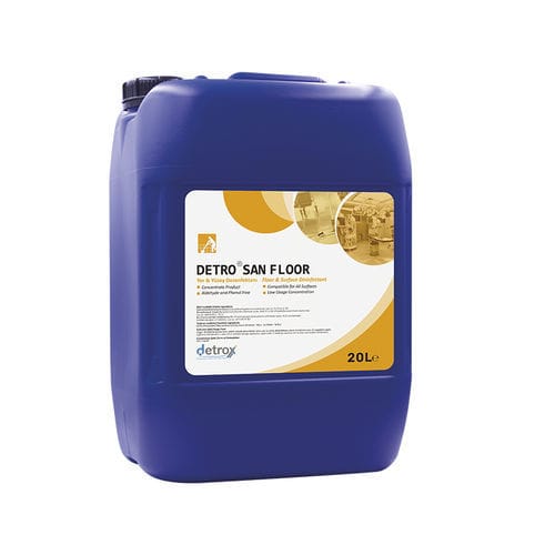 Desinfectante para suelos - Detro San - Detro Healthcare - líquido / 5000 mL / a base de amonio