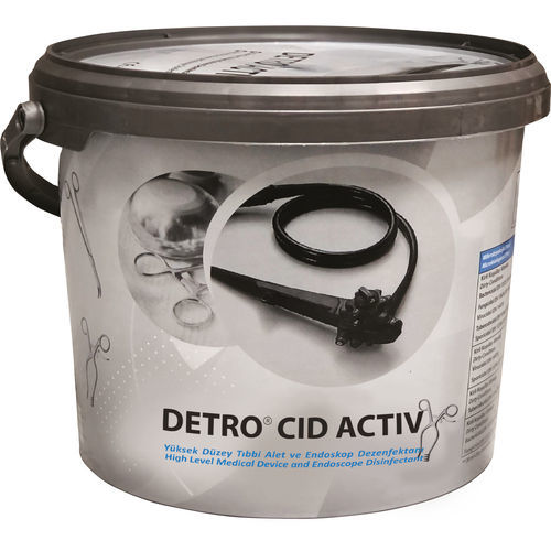 Desinfectante para instrumental quirúrgico - Detro Cid Activ - Detro Healthcare - para instrumental dental / polvo / a base de ácido peracético