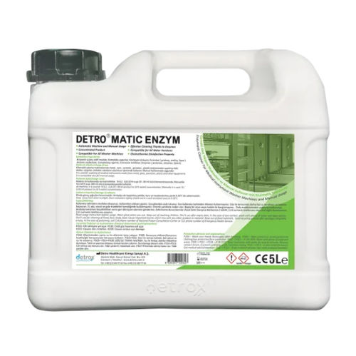 Detergente espumante - Detro Matic - Detro Healthcare - líquido / 5000 mL / enzima