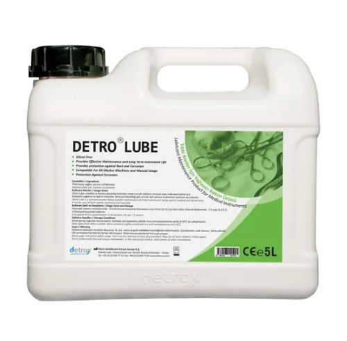 Detergente lubricante - Detro Lube - Detro Healthcare - líquido / 5000 mL / para instrumental dental
