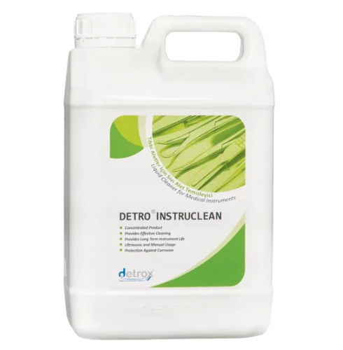 Detergente líquido - Detro Instruclean - Detro Healthcare - 5000 mL / para instrumental dental / para endoscopios