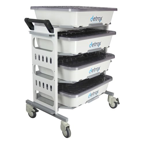 Carro médico - Detro  - Detro Healthcare - para endoscopio / para transporte / de almacenamiento