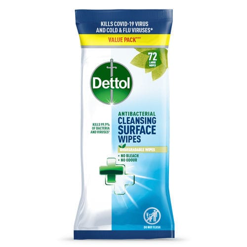 Toallita limpiadora para suelos y superficies - Dettol
