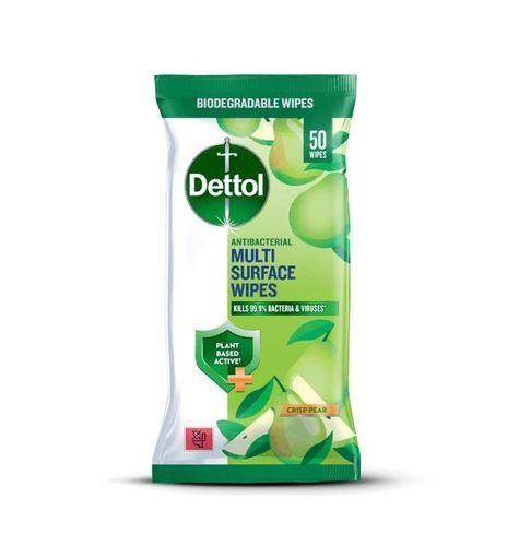Toallita limpiadora para suelos y superficies - Crisp Pear - Dettol - lote de 50