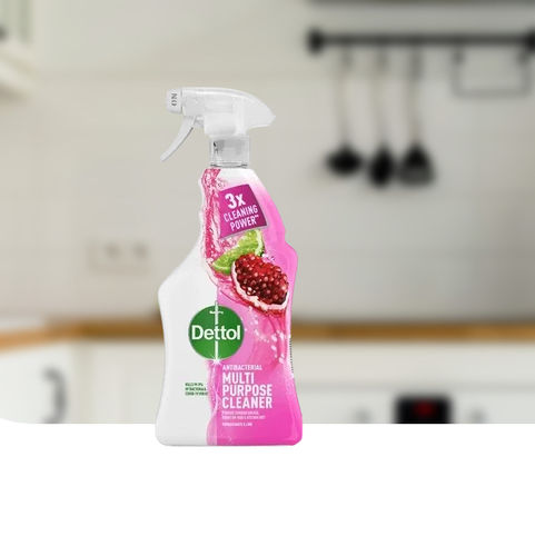 Detergente líquido - Pomegranate  - Dettol - 1000 mL / peróxido de hidrógeno / alcohol