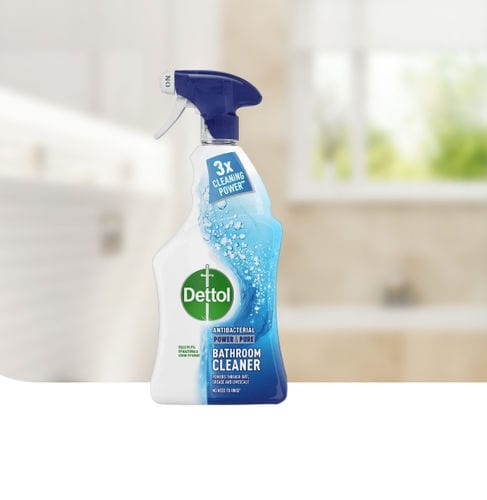 Desinfectante para suelos y superficies - Power & Pure - Dettol - líquido / 1000 mL / a base de ácido cítrico