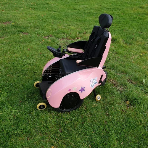 Silla de ruedas eléctrica - Tiny Trax - pediátrica / de exterior / con reposapiernas