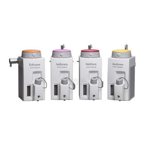 Evaporador de anestesia veterinaria - E2000 - Shinova Medical Co., Ltd - isoflurano / sevoflurano / halotano