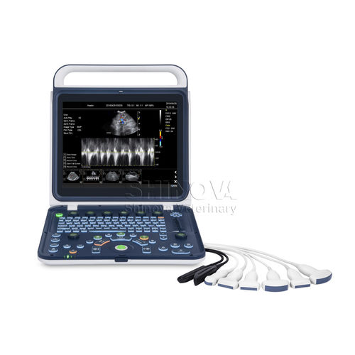 Ecógrafo veterinario portátil - DopScan 6060V - Shinova Medical Co., Ltd - multifuncional / doppler-color