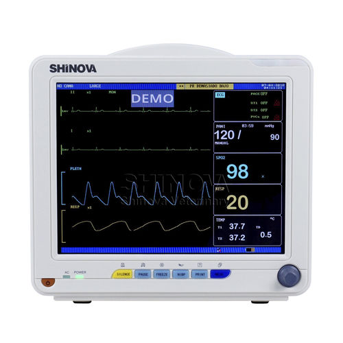 Monitor multiparamétrico compacto - Moni 6DV - Shinova Medical Co., Ltd - ECG / RESP / TEMP