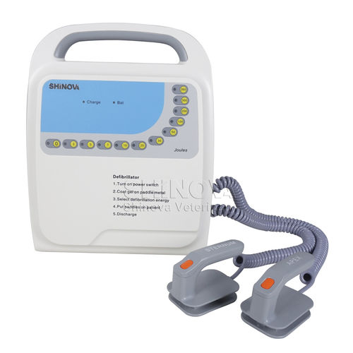 Desfibrilador externo manual - DM8A - Shinova Medical Co., Ltd - veterinario / con monitor