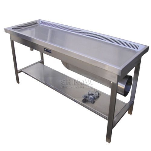 Mesa de disección - DT-1600 - Shinova Medical Co., Ltd - rectangular / de acero inoxidable
