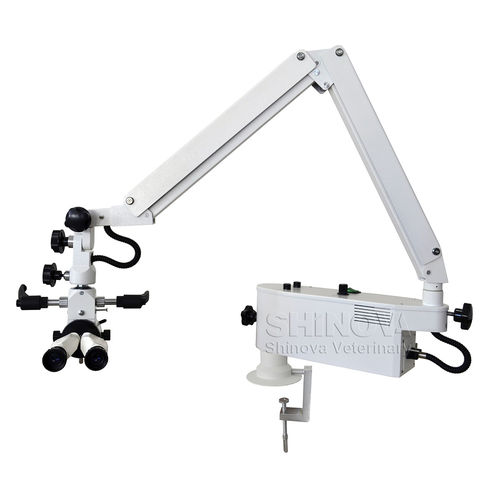 Microscopio óptico - EOM-200S - Shinova Medical Co., Ltd - de laboratorio veterinario / recto / binocular