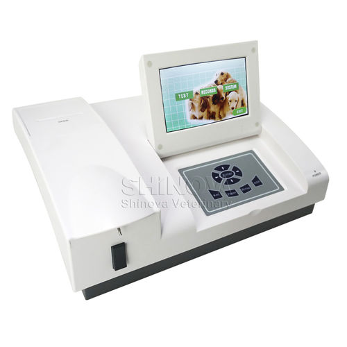 Analizador de quimica clinica semiautomático - BS-600V - Shinova Medical Co., Ltd - veterinario / de mesa