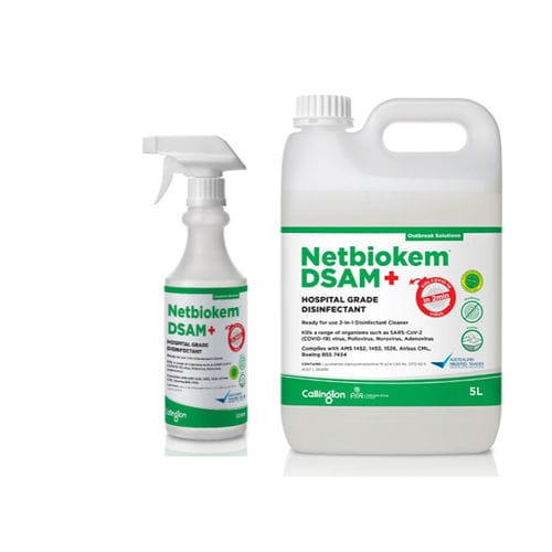 Detergente desinfectante - Netbiokem DSAM+ - Callington - 5000 mL / 500 mL / 20.000 ml