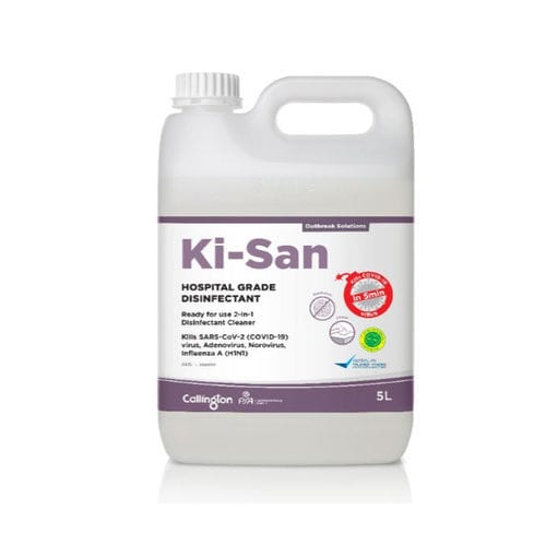 Detergente 5000 mL - Ki-San - Callington - 500 mL / 20.000 ml / para instrumentos médicos