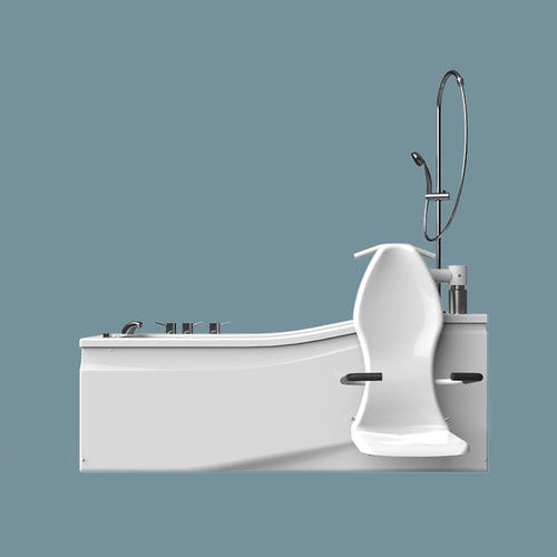 Bañera terapéutica eléctrica - Compact Fixed - Astor Bannerman - con asiento de baño