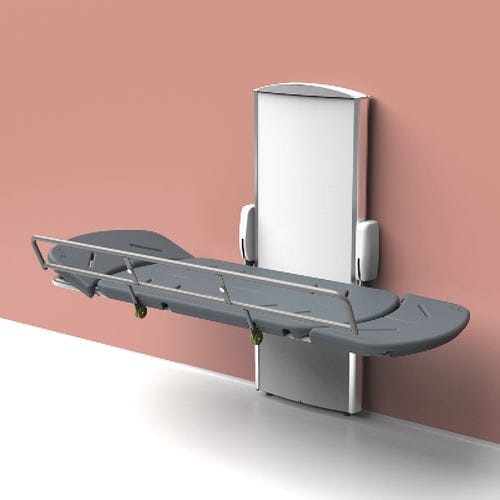 Mesa para cambiar pañales - CTX2 - Astor Bannerman - rectangular / eléctrica / basculante