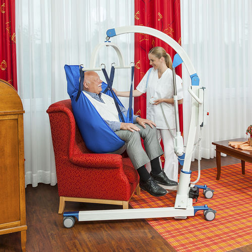 Elevador de pacientes eléctrico - Hoist Max - Astor Bannerman - manual / con ruedas / bariátrico