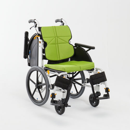 Silla de ruedas pasiva - NEXT-41B- attendant propelled - Matsunaga Manufactory - de exterior / de interior / plegable