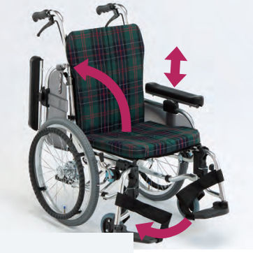 Silla de ruedas manual - AR-911S - Matsunaga Manufactory - de exterior / de interior / plegable