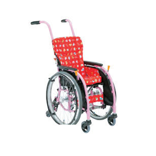Silla de ruedas manual - TT-Jr - Matsunaga Manufactory - pediátrica / de interior / plegable