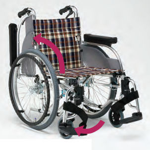 Silla de ruedas manual - AR-501 - Matsunaga Manufactory - de exterior / de interior / plegable
